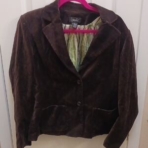 Rafaella Dark Brown Blazer